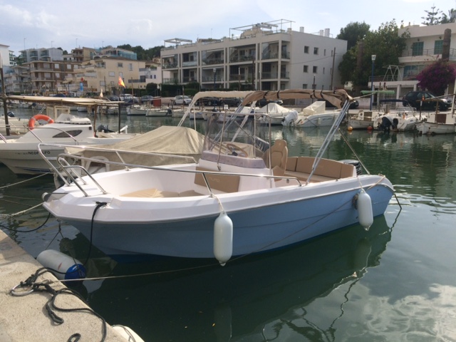 Our news: new boat in the water